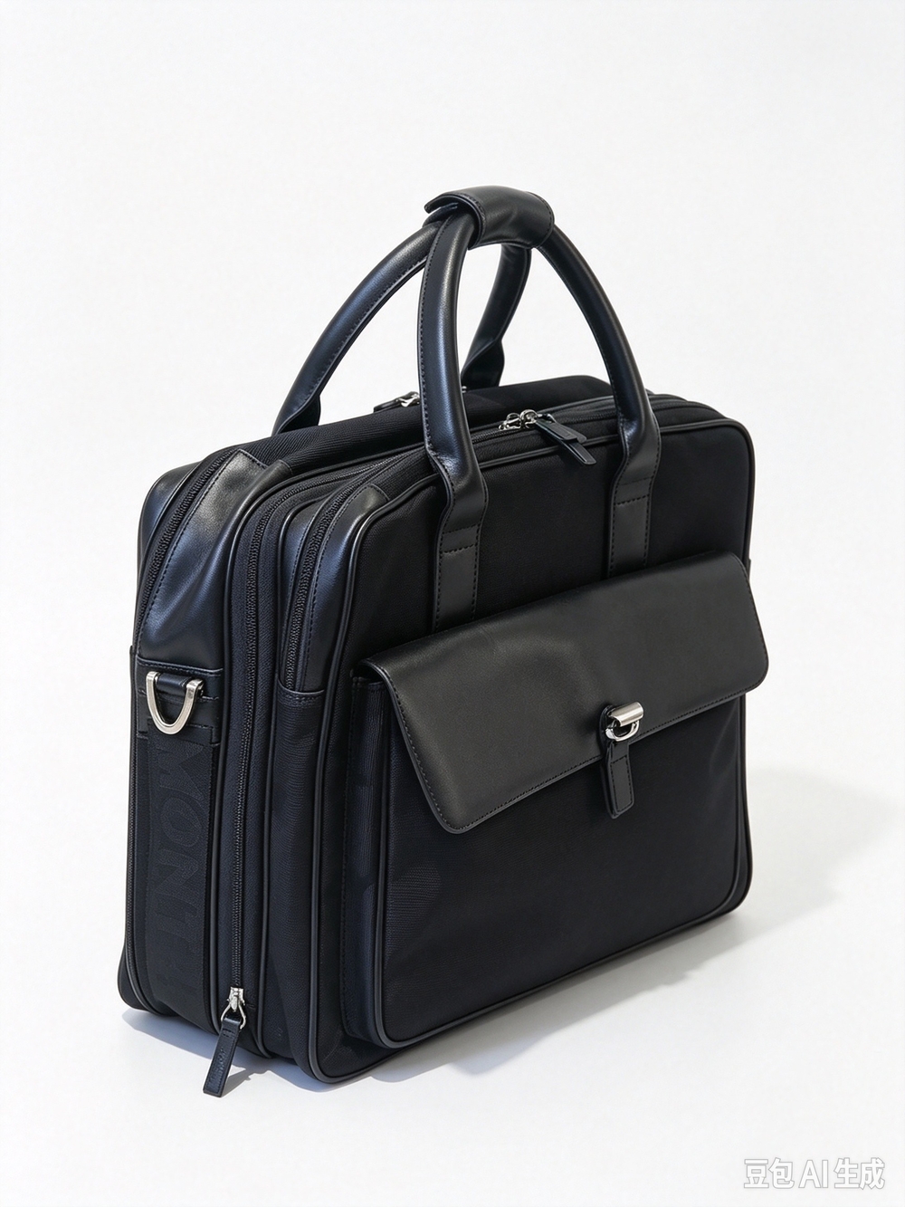 Montblanc black business briefcase